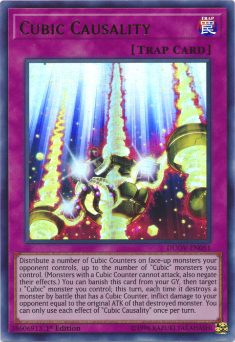 Cubic Causality [DUOV-EN051] Ultra Rare | Total Play