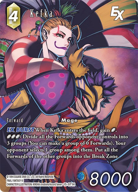 Kefka EX (Full Art) [Crystal Dominion] | Total Play