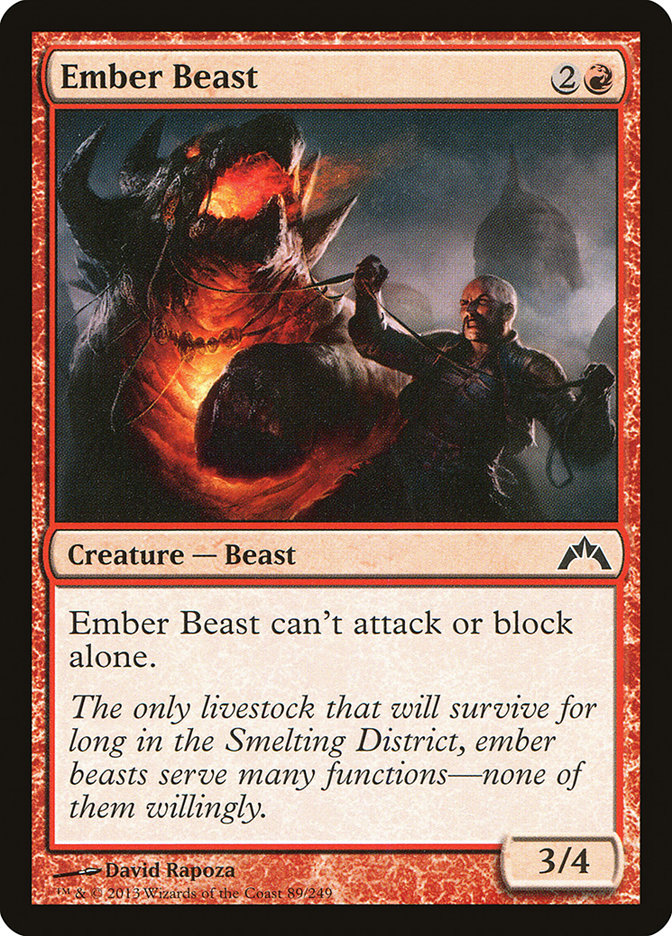 Ember Beast [Gatecrash] | Total Play