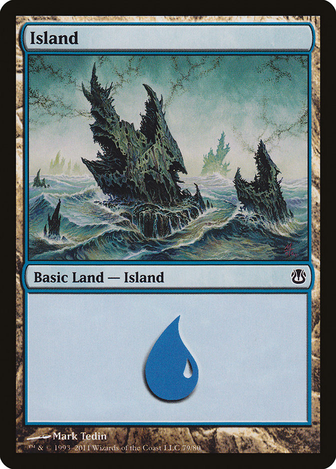 Island (79) [Duel Decks: Ajani vs. Nicol Bolas] | Total Play