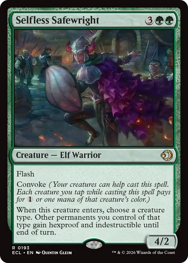 Selfless Safewright [Lorwyn Eclipsed] | Total Play