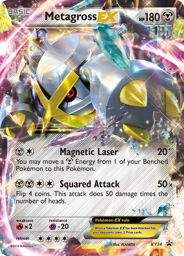 Metagross EX (XY34) [XY: Black Star Promos] | Total Play