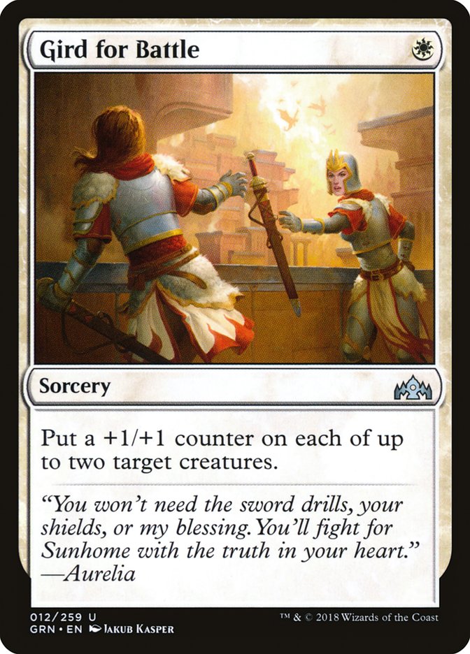 Gird for Battle [Guilds of Ravnica] | Total Play