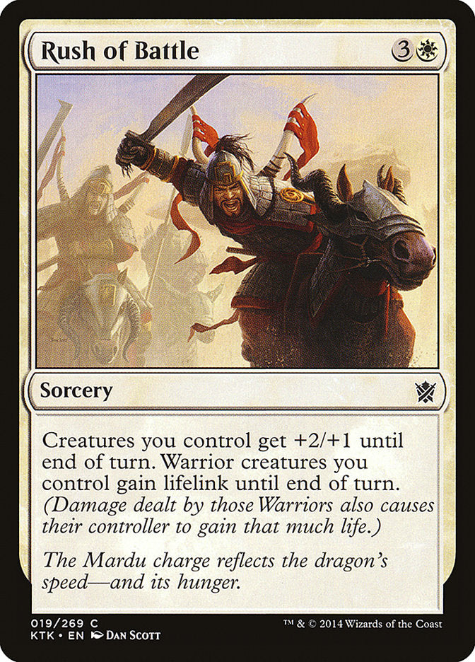 Rush of Battle [Khans of Tarkir] | Total Play