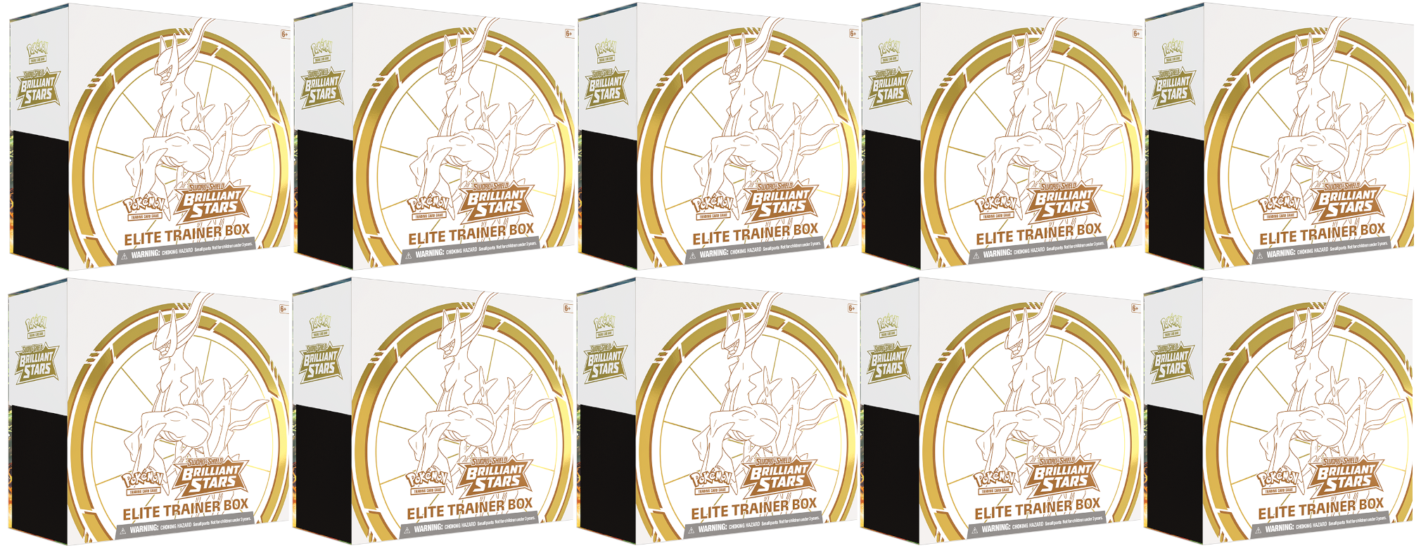 Sword & Shield: Brilliant Stars - Elite Trainer Box Case | Total Play