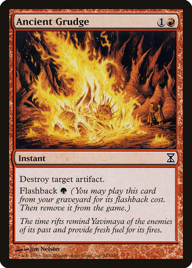 Ancient Grudge [Time Spiral] | Total Play