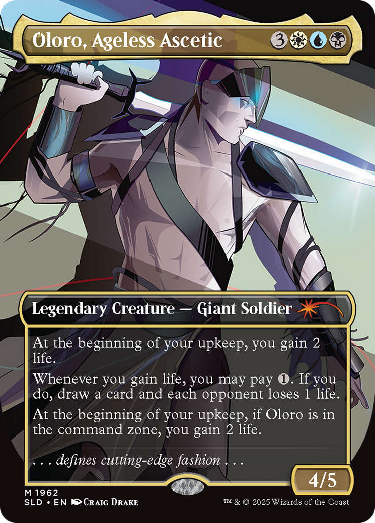 Oloro, Ageless Ascetic (Rainbow Foil) [Secret Lair Drop Series] | Total Play