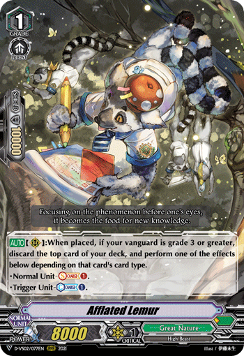 Afflated Lemur (Hot Stamped) (BSF 2021/VGS02EN) [V Promo Cards] | Total Play