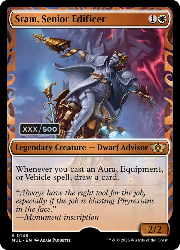 Sram, Senior Edificer (Serialized) [Multiverse Legends] | Total Play