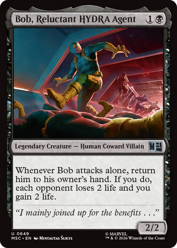 Bob, Reluctant HYDRA Agent [Marvel Super Heroes Commander] | Total Play