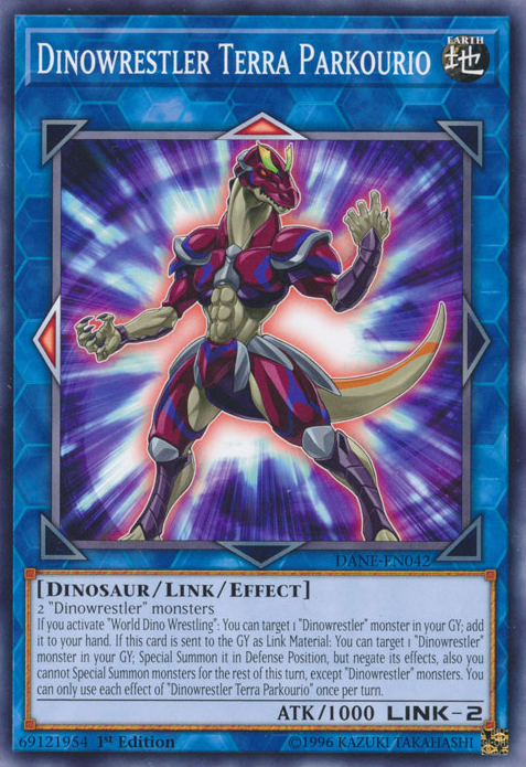 Dinowrestler Terra Parkourio [DANE-EN042] Common | Total Play