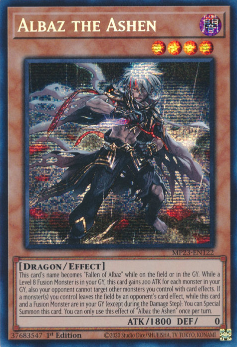 Albaz the Ashen [MP23-EN122] Prismatic Secret Rare | Total Play
