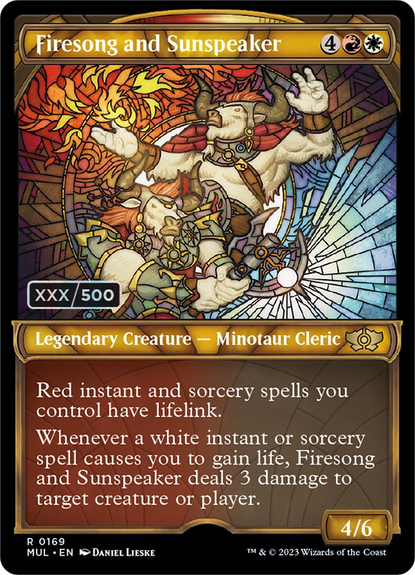 Firesong and Sunspeaker (Serialized) [Multiverse Legends] | Total Play
