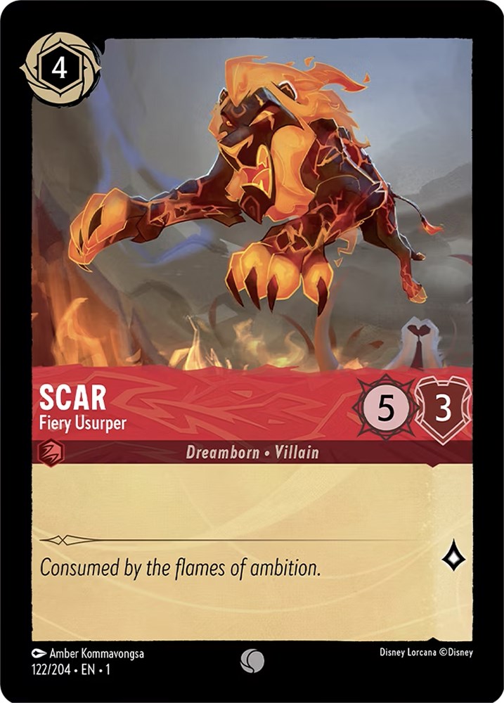 Scar - Fiery Usurper (122/204) [The First Chapter] | Total Play