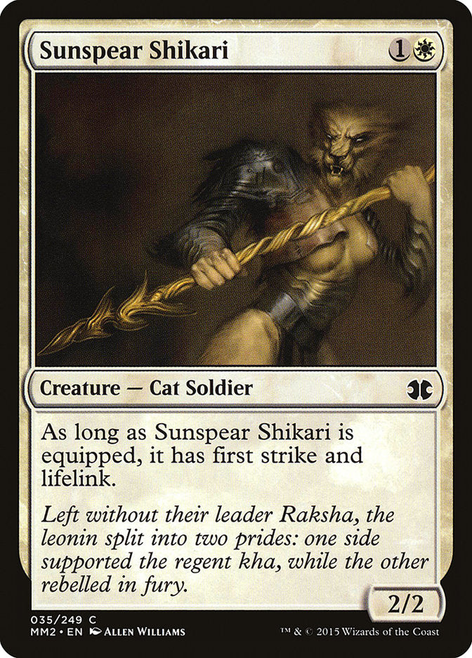 Sunspear Shikari [Modern Masters 2015] | Total Play
