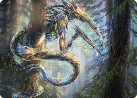 Gemhide Sliver Art Card [Commander Masters Art Series] | Total Play
