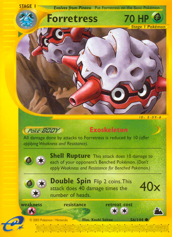 Forretress (56/144) [Skyridge] | Total Play