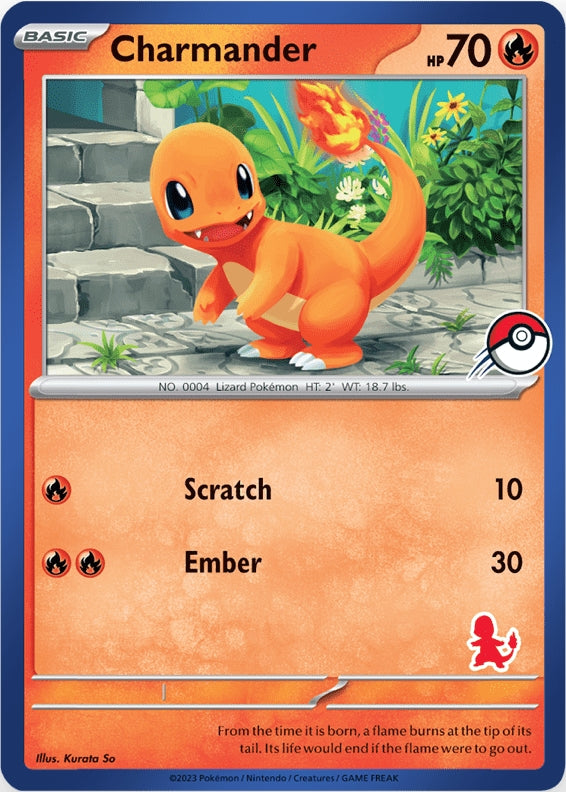 Charmander (Blue Border) [My First Battle] | Total Play