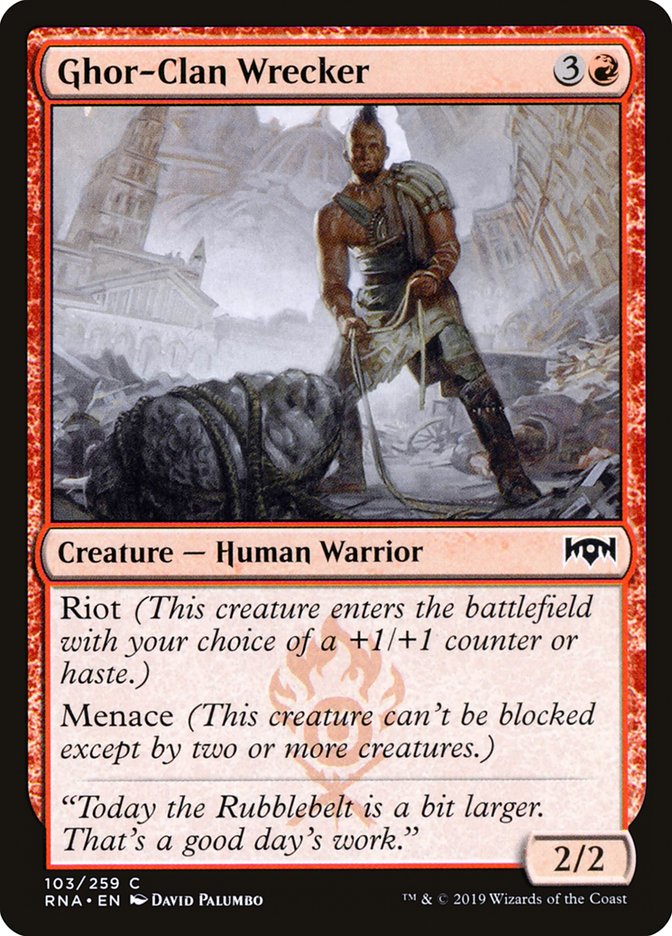 Ghor-Clan Wrecker [Ravnica Allegiance] | Total Play