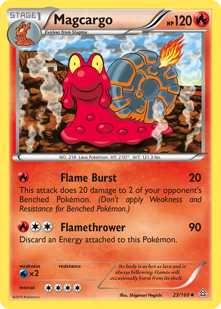 Magcargo (23/160) [XY: Primal Clash] | Total Play