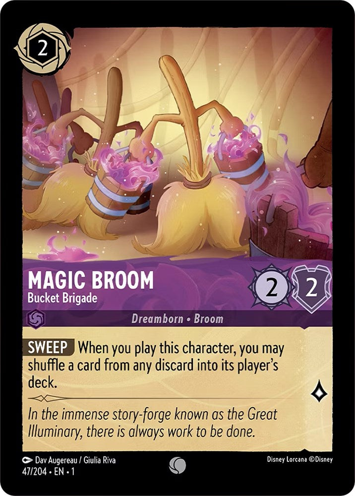Magic Broom - Bucket Brigade (47/204) [The First Chapter] | Total Play