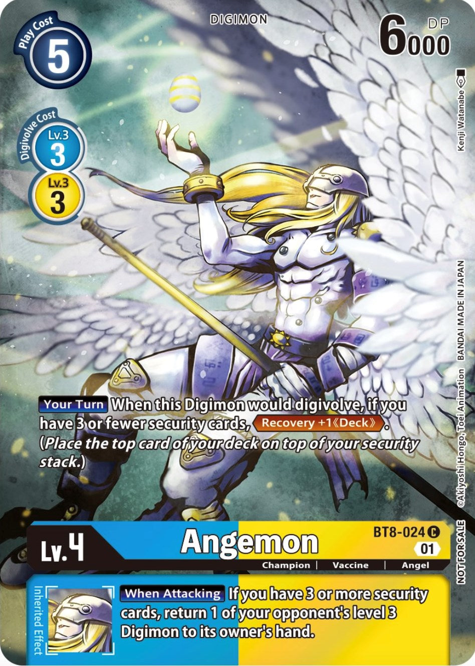Angemon [BT8-024] (Official Tournament Pack Vol.9) [New Awakening Promos] | Total Play