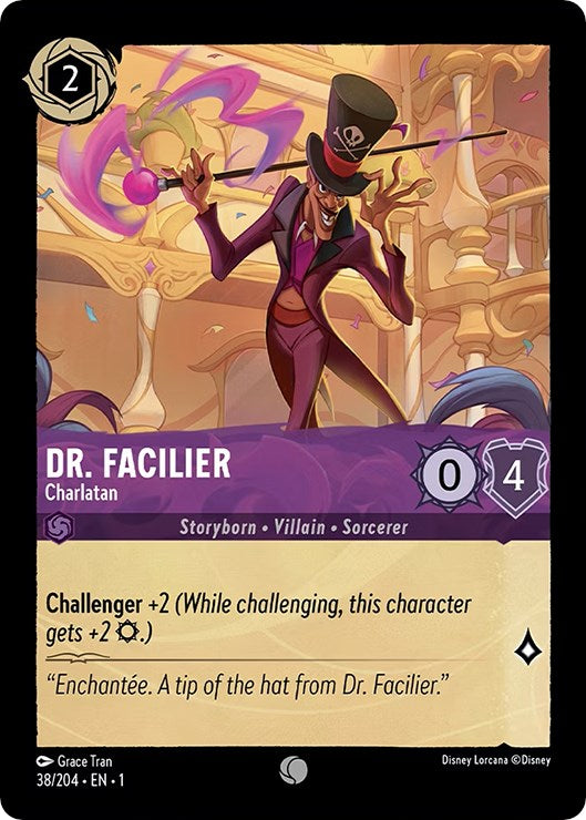 Dr. Facilier - Charlatan (38/204) [The First Chapter] | Total Play