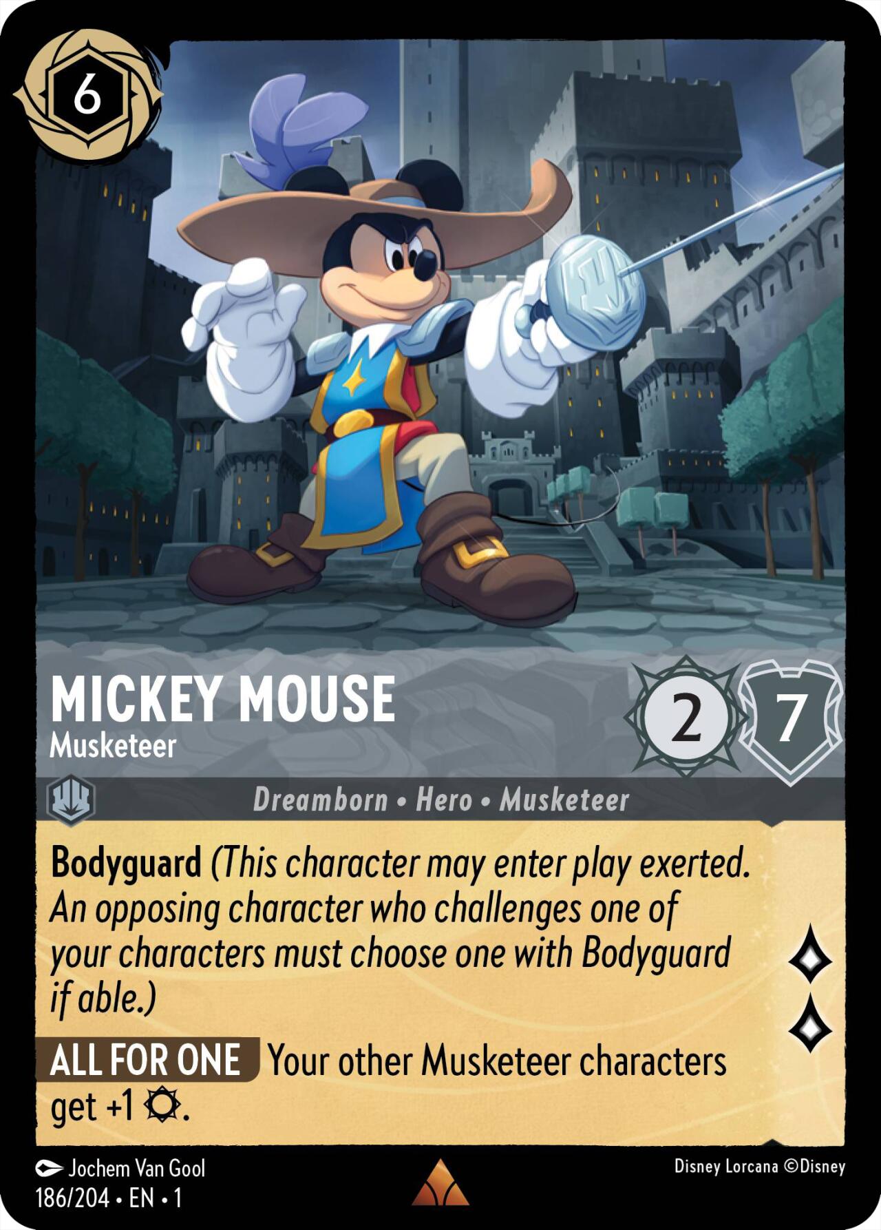 Mickey Mouse - Musketeer (186/204) [The First Chapter] | Total Play