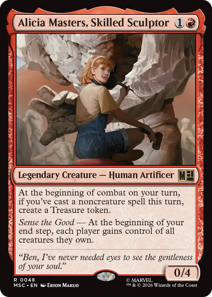 Alicia Masters, Skilled Sculptor [Marvel Super Heroes Commander] | Total Play