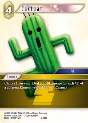 Cactuar [Opus VI] | Total Play