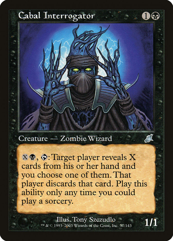 Cabal Interrogator [Scourge] | Total Play