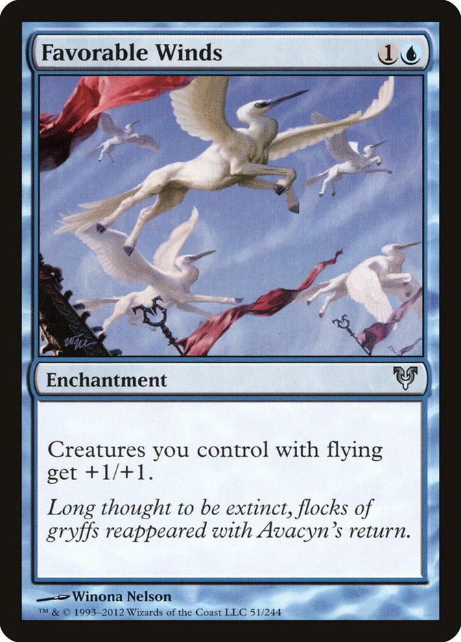 Favorable Winds [Avacyn Restored] | Total Play