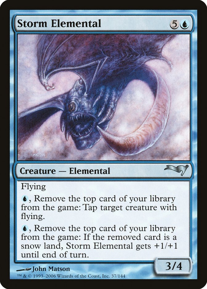 Storm Elemental [Coldsnap Theme Decks] | Total Play