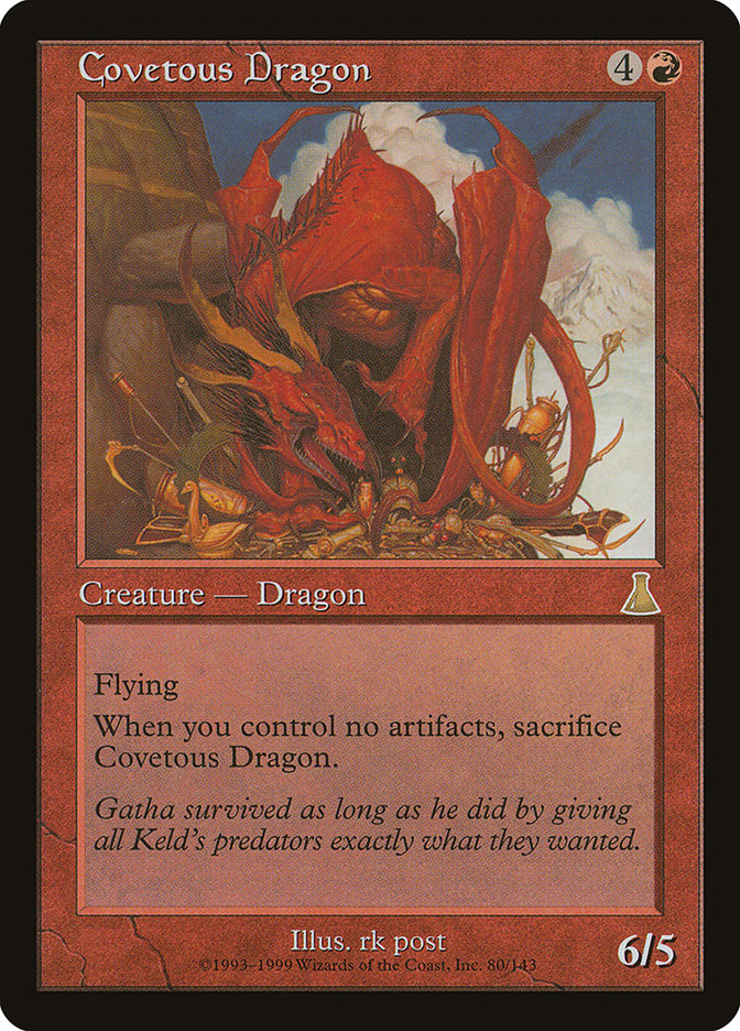 Covetous Dragon [Urza's Destiny] | Total Play