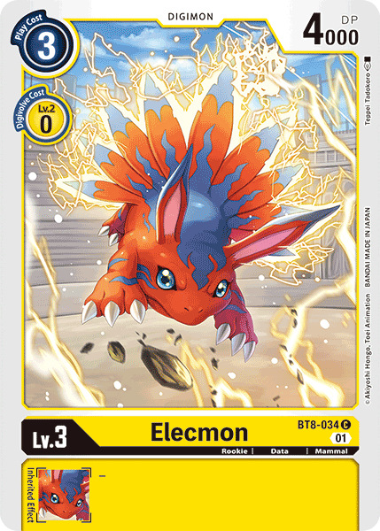 Elecmon [BT8-034] [New Awakening] | Total Play