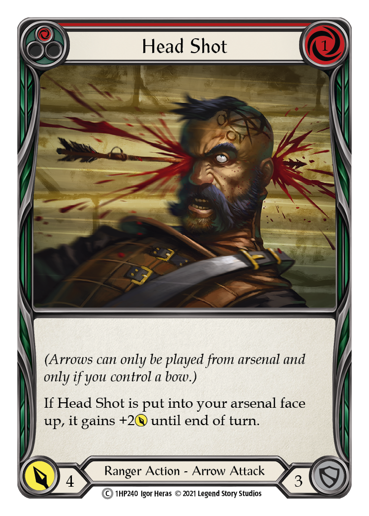 Head Shot (Red) [1HP240] (History Pack 1) | Total Play