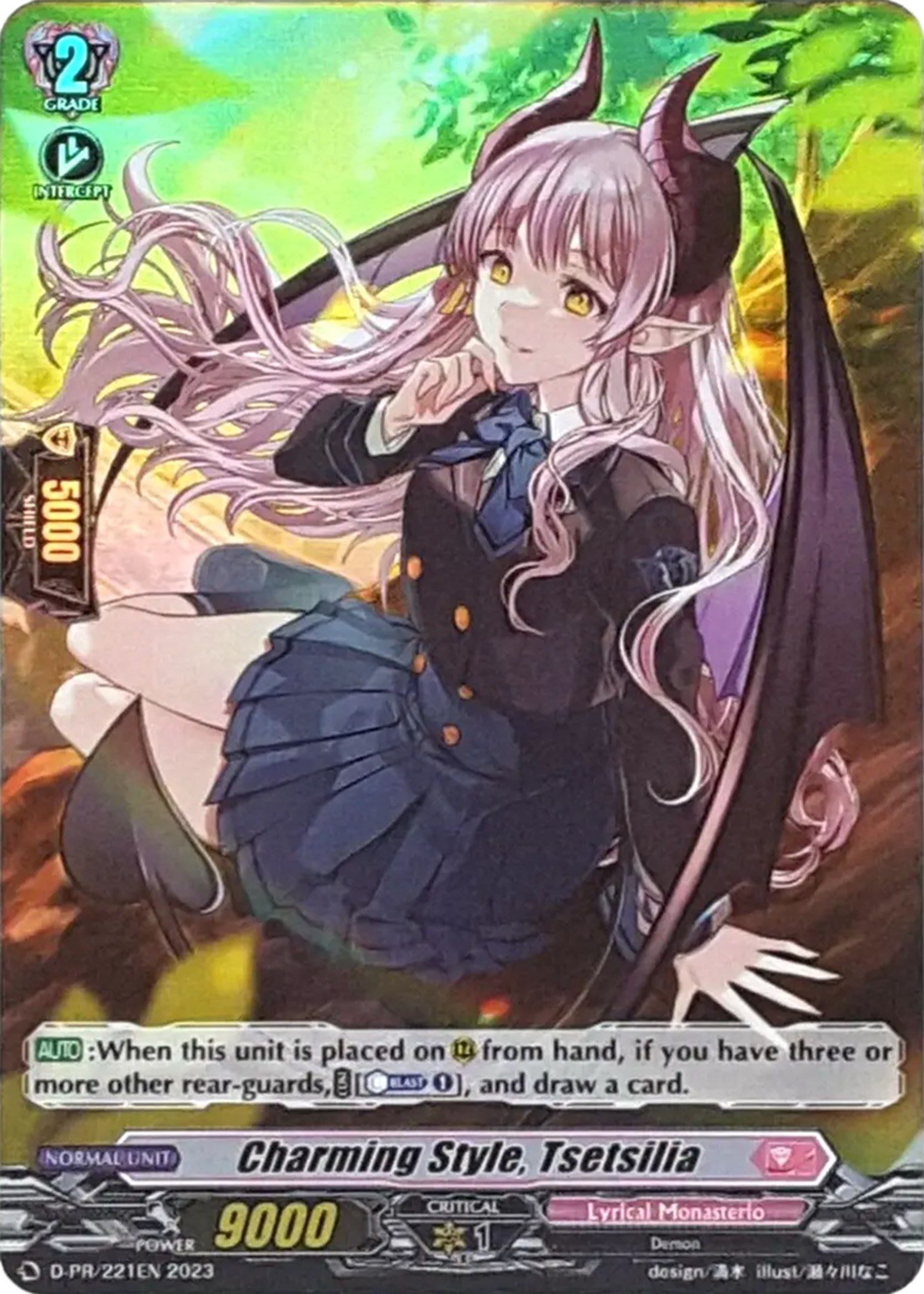 Charming Style, Tsetsilia (Foil) (D-PR-/221EN) [D Promo Cards] | Total Play