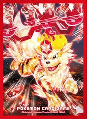 Card Sleeves - Terastal Arcanine (64-Pack) | Total Play