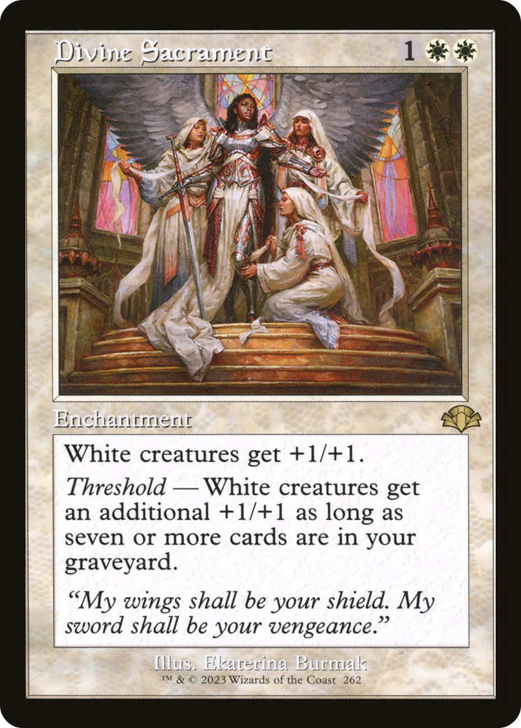 Divine Sacrament (Retro) [Dominaria Remastered] | Total Play