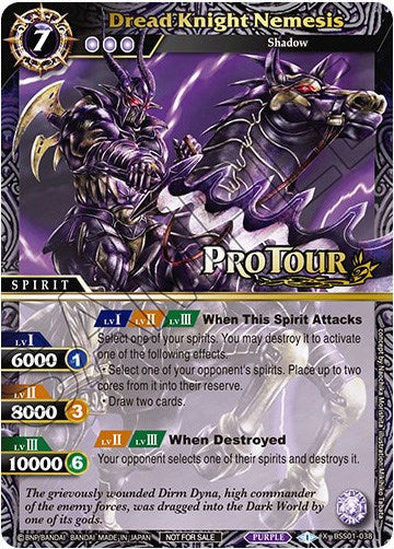 Dread Knight Nemesis (X Rare Special Pack Vol. 1) (BSS01-038) [Battle Spirits Saga Promo Cards] | Total Play