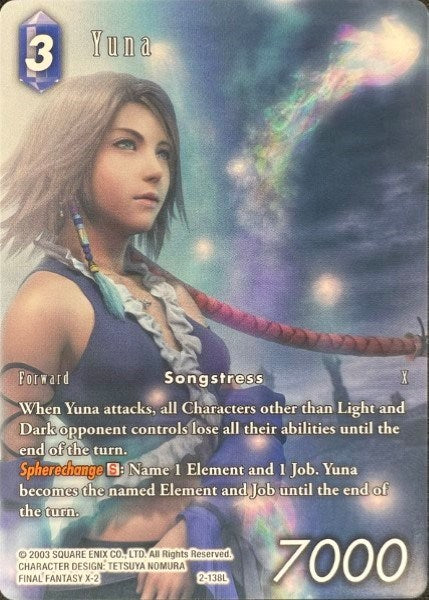 Yuna (Full Art Reprint) [Promo Cards] | Total Play