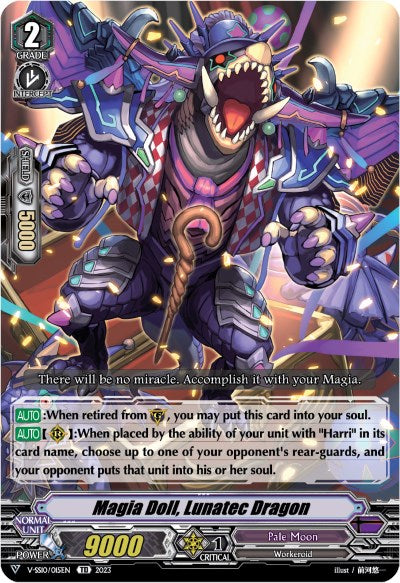 Magia Doll, Lunatec Dragon (Foil) (V-SS10/015EN) [Premium Battle Deckset 2023] | Total Play