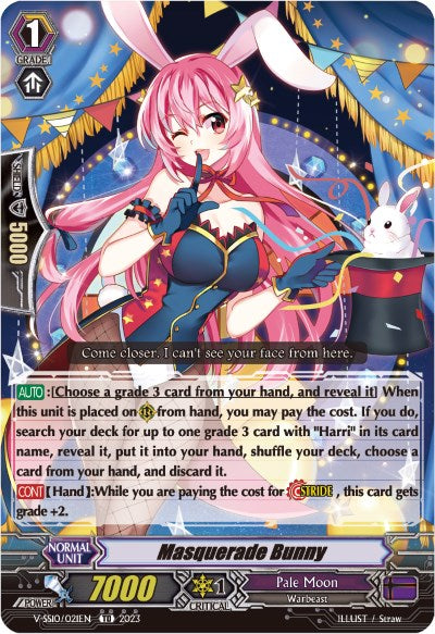 Masquerade Bunny (Foil) (V-SS10/021EN) [Premium Battle Deckset 2023] | Total Play