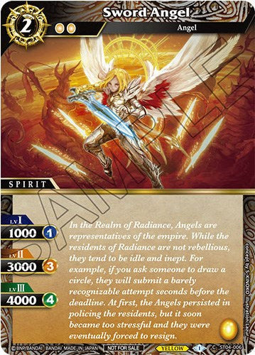 Sword Angel (Championship Pack 2023 Vol. 1) (ST01-006) [Battle Spirits Saga Promo Cards] | Total Play