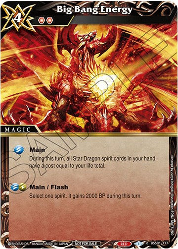 Big Bang Energy (Championship Pack 2023 Vol. 1) (BSS01-117) [Battle Spirits Saga Promo Cards] | Total Play
