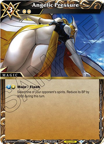 Angelic Pressure (Championship Pack 2023 Vol. 1) (BSS01-133) [Battle Spirits Saga Promo Cards] | Total Play