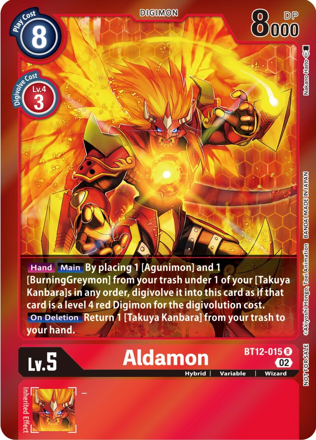 Aldamon [BT12-015] (Tamer Party -Special-) [Across Time Promos] | Total Play