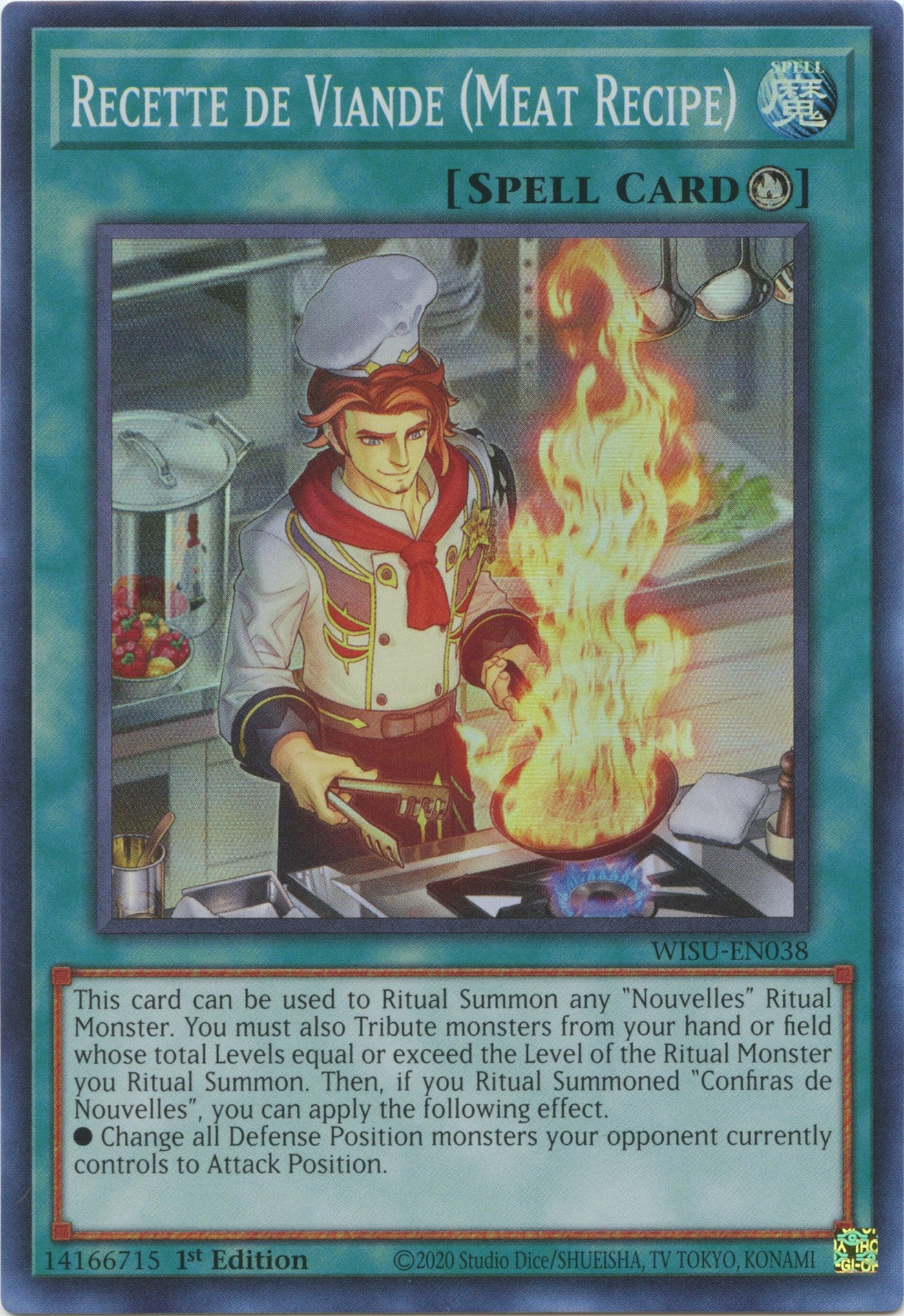 Recette de Viande (Meat Recipe) [WISU-EN038] Super Rare | Total Play