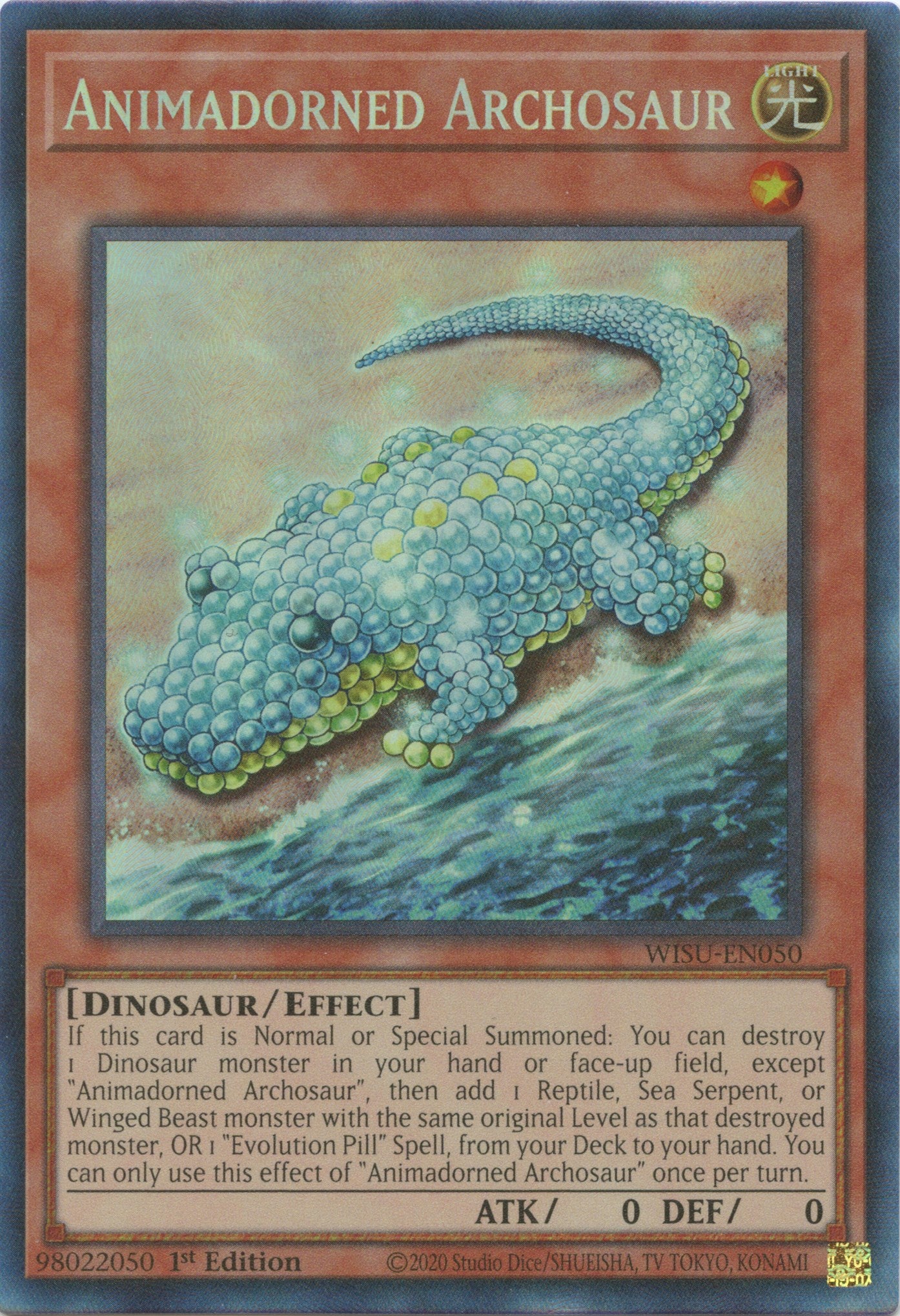 Animadorned Archosaur [WISU-EN050] Collector's Rare | Total Play