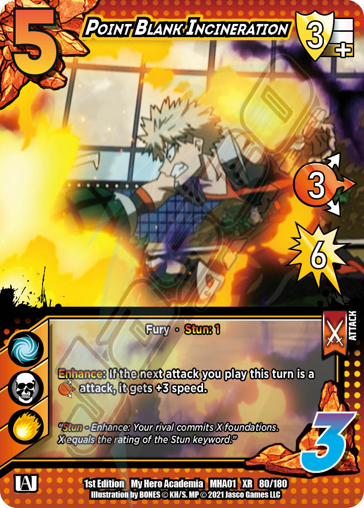 Point Blank Incineration [Series 1 XR] | Total Play